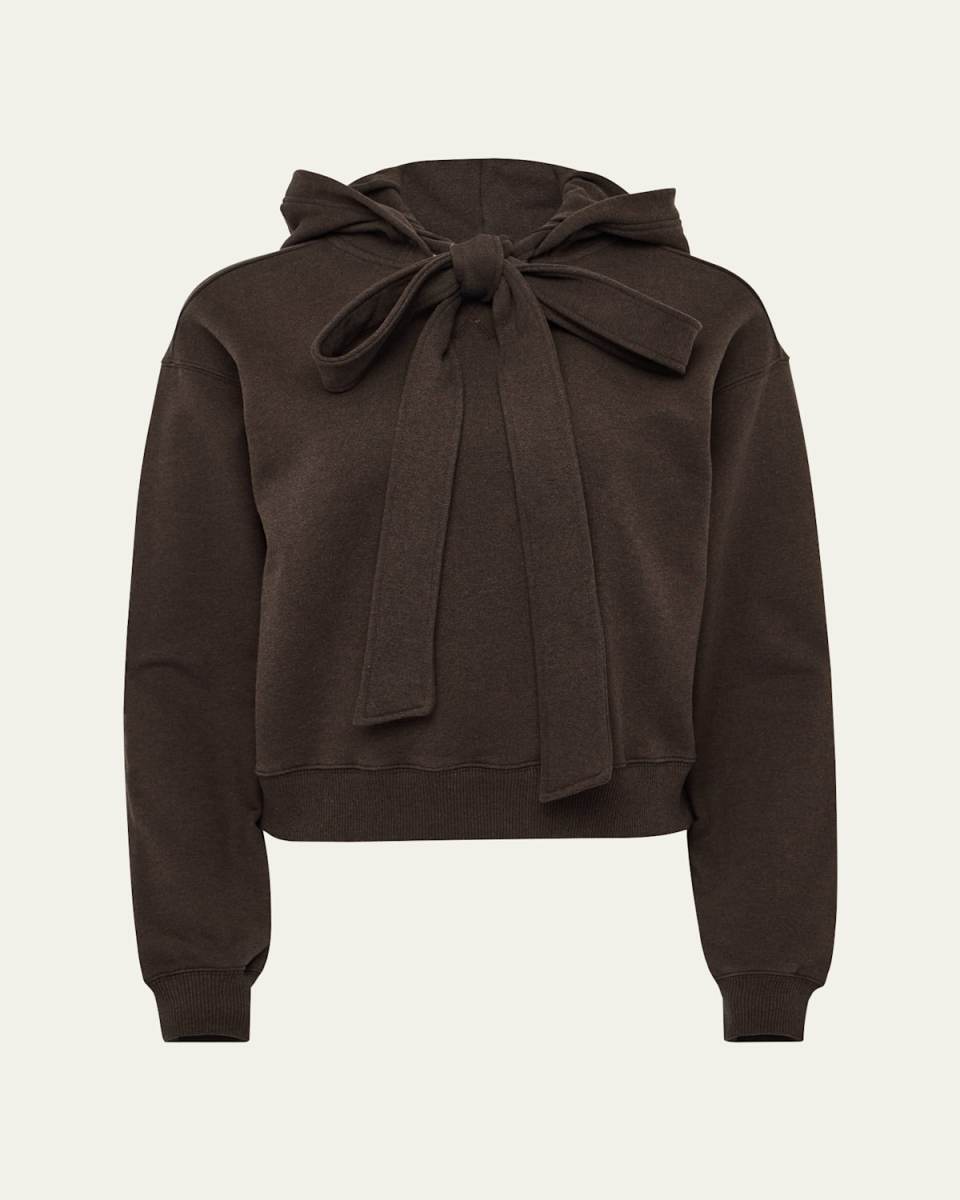 Tied Bow Cotton Hoo